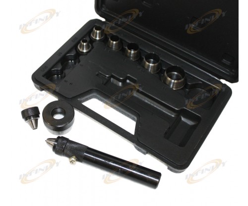 Heavy Duty 11pc Sharp Hollow Punch Set